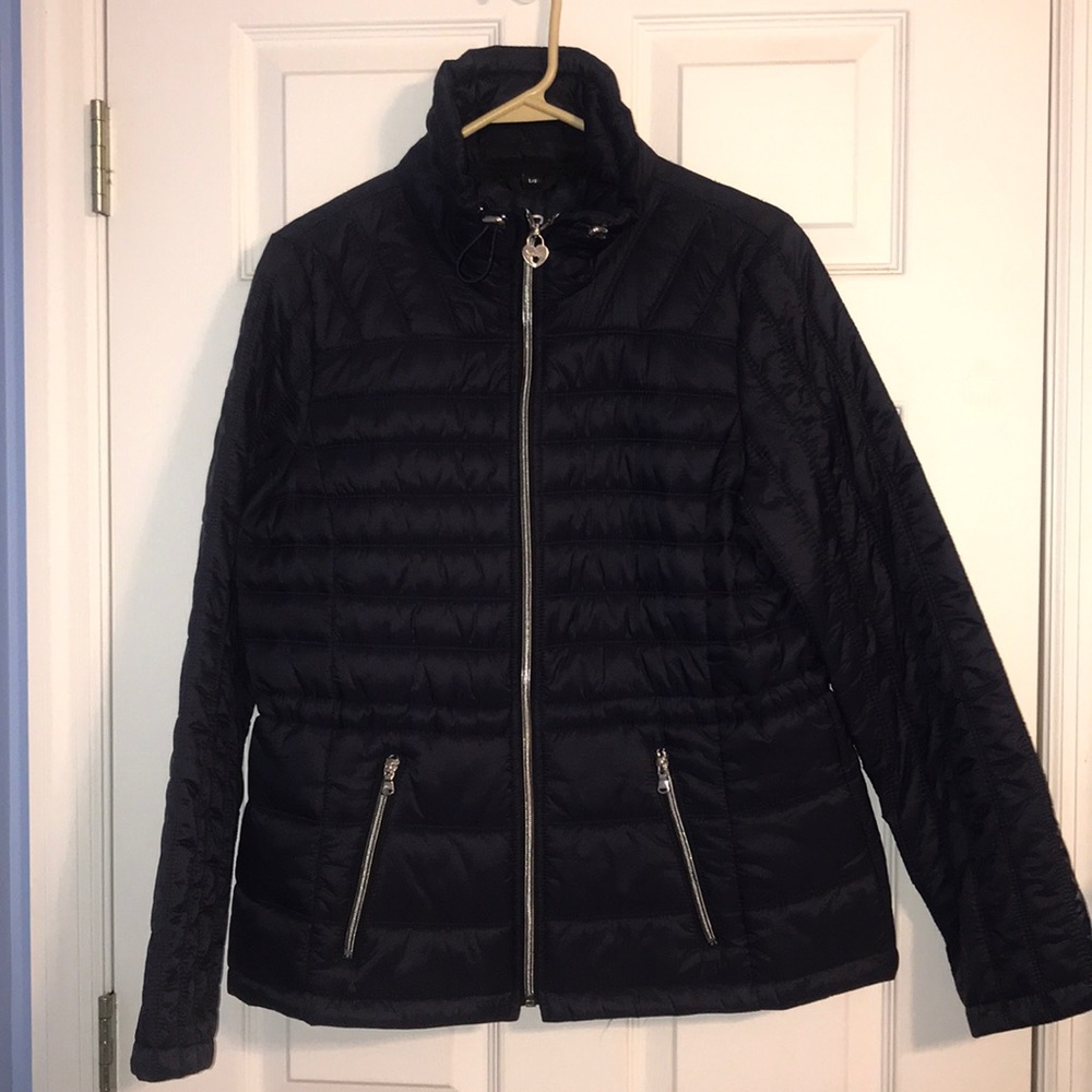Guess Navy Puffer Jacket